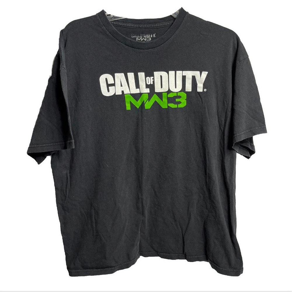 Call of Duty MW3  Modern Warfare 3 AUTHENTIC 2012 Activision Promo T-Shirt XL
